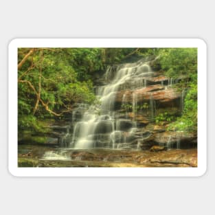 Upper Somersby Falls Sticker